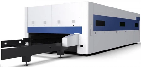 Full Cover Fiber Laser Cutting Machine For Metal