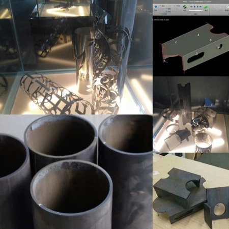 500W 6M Tube Laser Cutting Machine